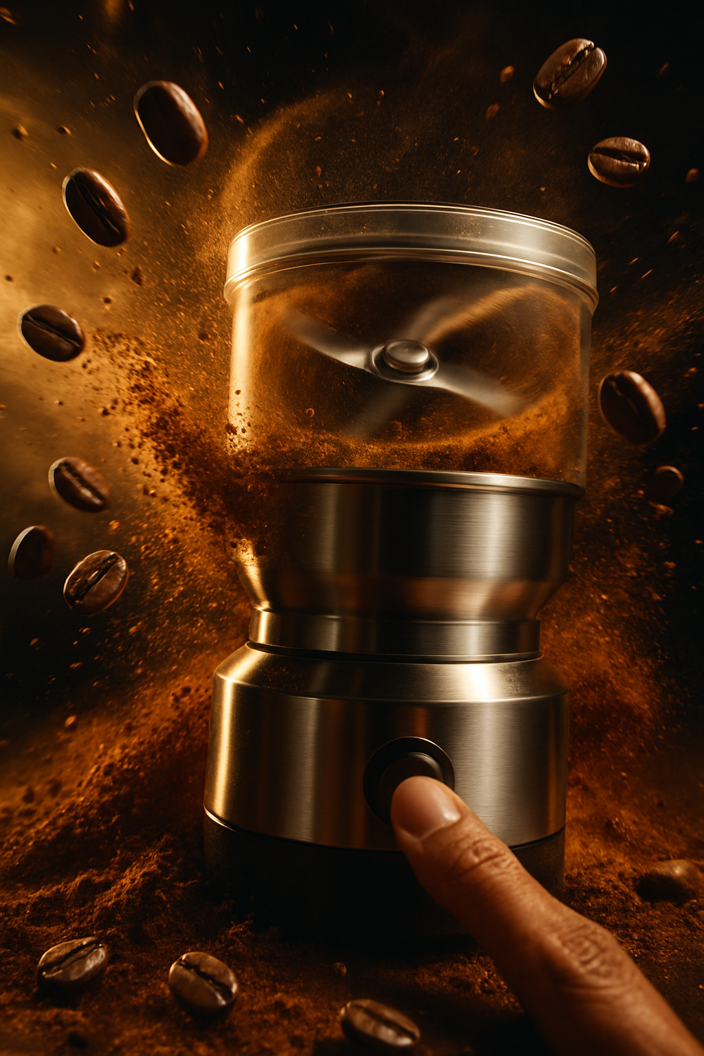 Molino Eléctrico Para Café en Polvo